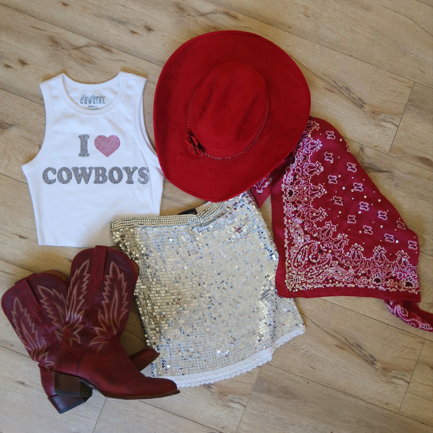 Rhinestone Bandana