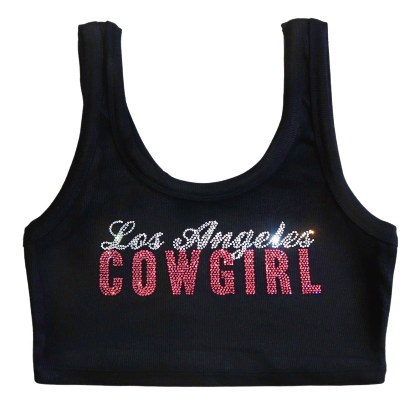 LA Cowgirl Bling Crop