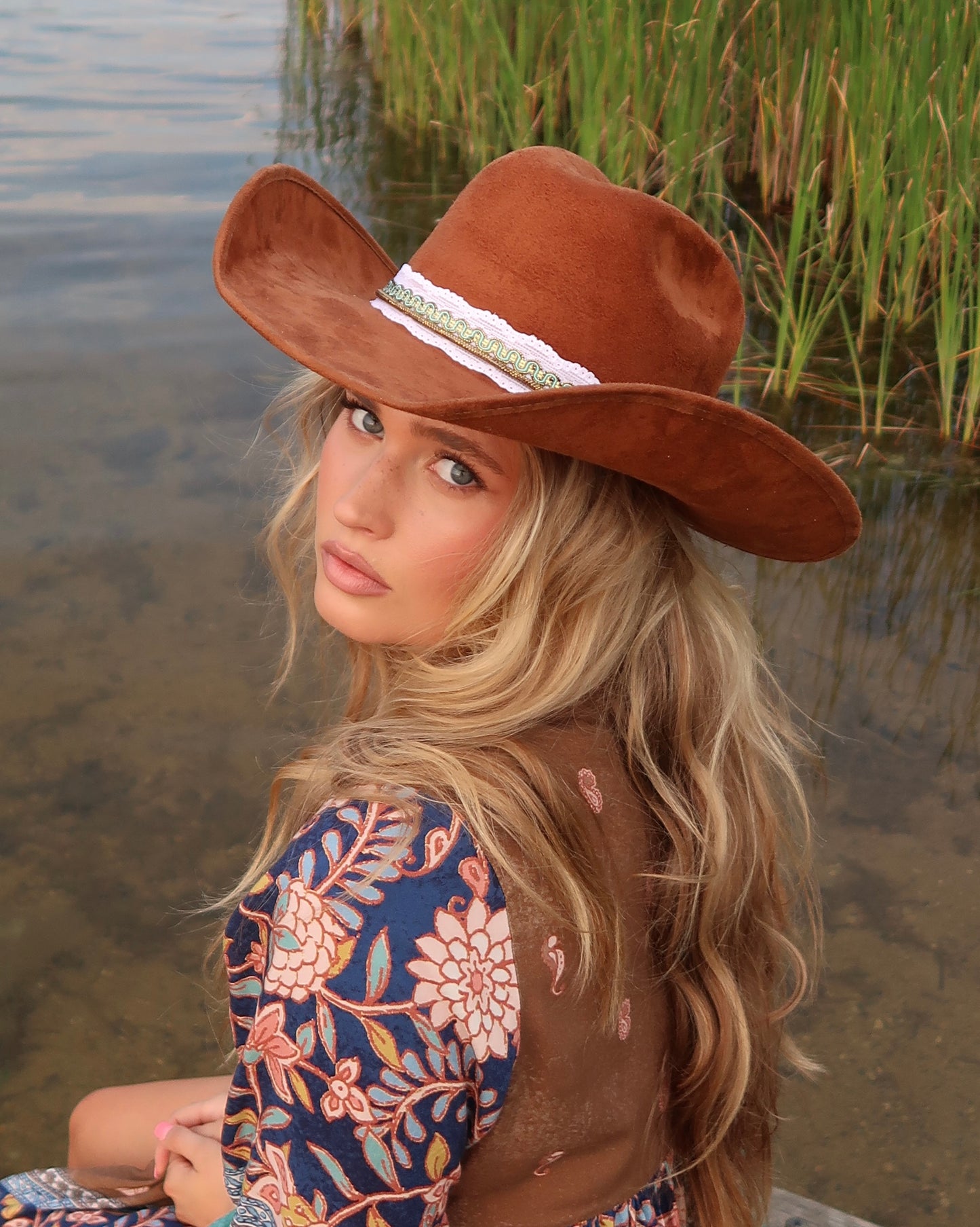 Boho Cowgirl Hat