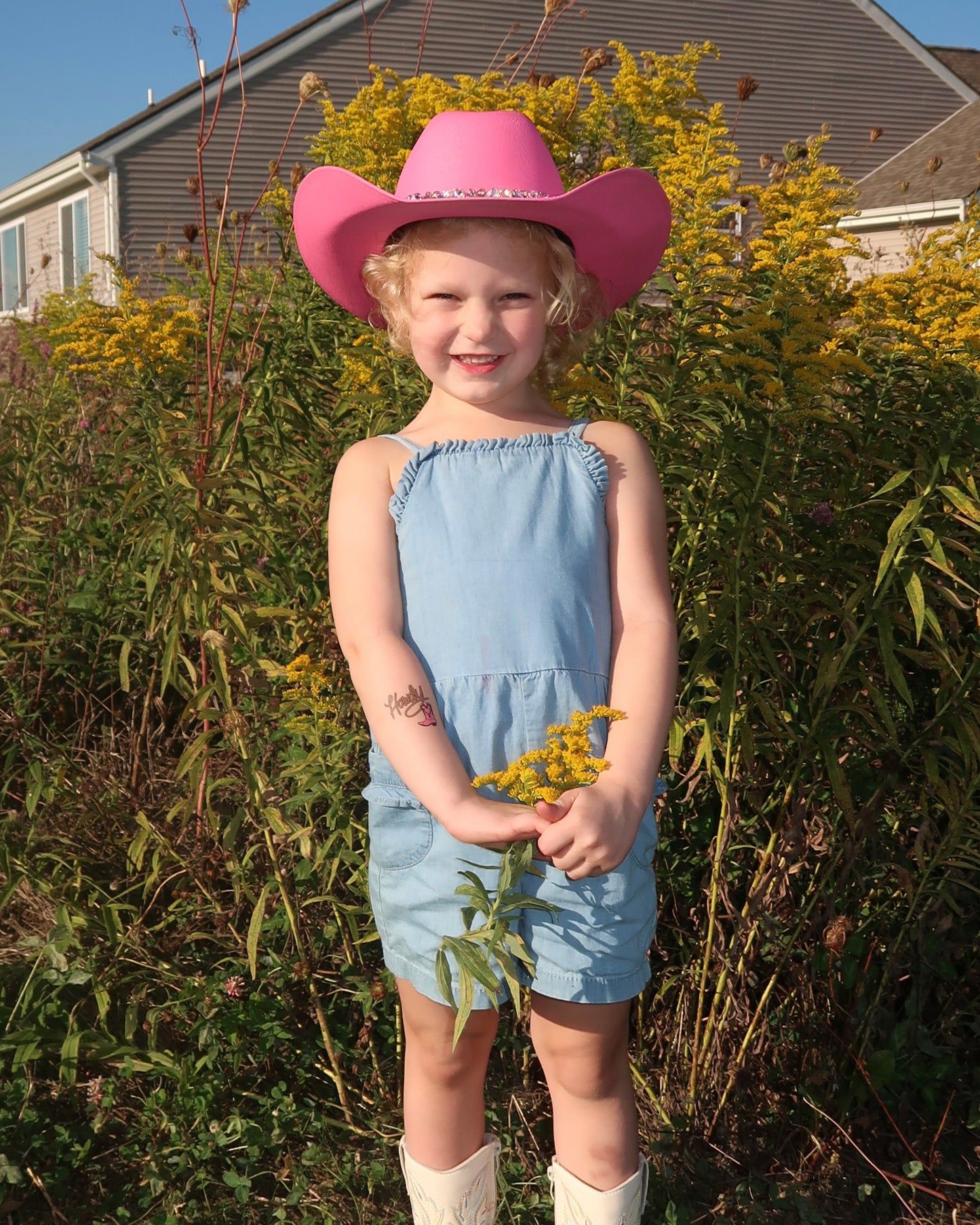 Pink Kid Cowboy Hat