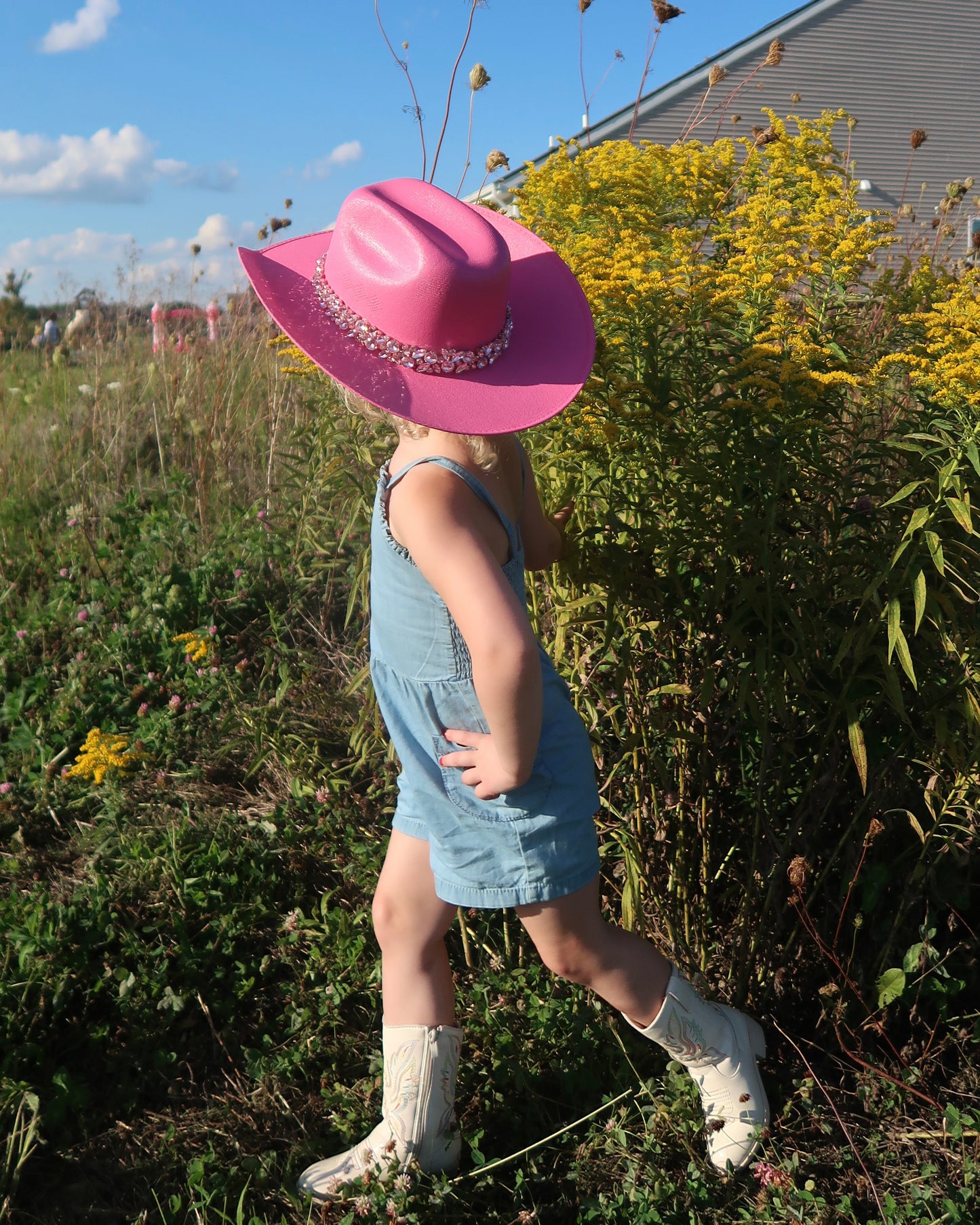 Pink Kid Cowboy Hat