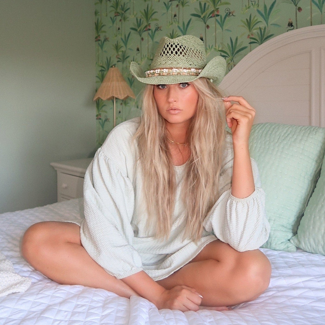 Coastal Cowgirl Sun Hat Khaki