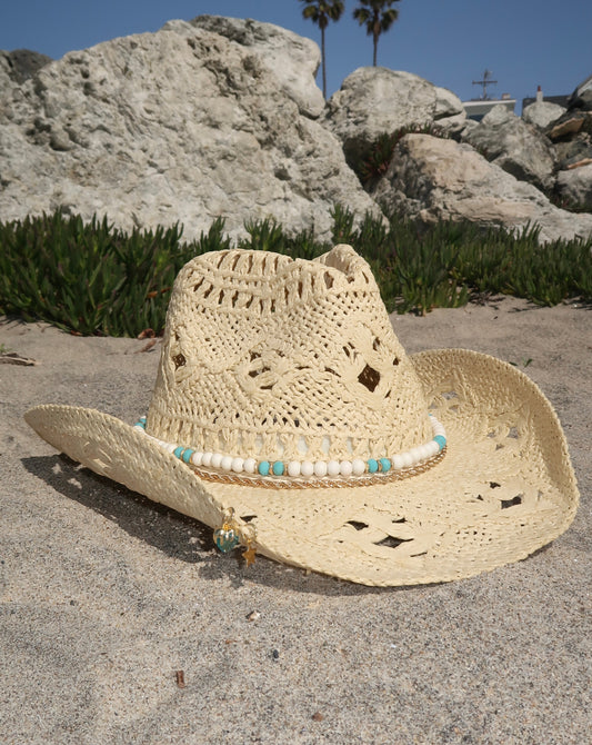 ONE of ONE charm coastal cowgirl hat
