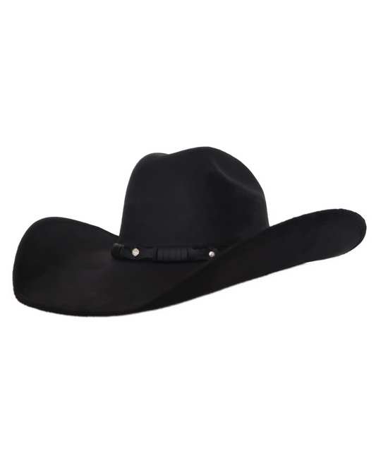 Suede Western Hat